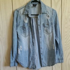 Denim Button Down